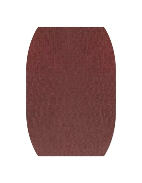 PLACEMATS 65x45 cm RUNNER personalized | single piece | JUTE BURGUNDY