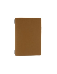 Porta Menu A5 (16,5x23,1 cm) stampa a caldo 2 buste (4 facciate) elastico nero CHEF OCRA