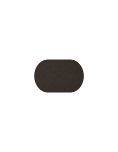 OVAL PLACEMATS 30x20 cm OVALE personalized | single piece | CHEF BROWN