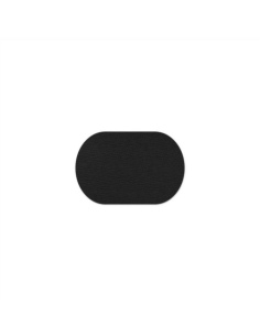 OVAL PLACEMATS 30x20 cm OVALE personalized | single piece | CHEF BLACK