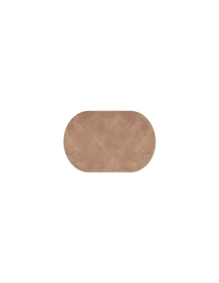 OVAL PLACEMATS 30x20 cm OVALE personalized | single piece | JUTE CAMEL