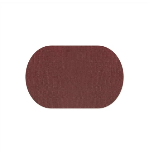 OVAL PLACEMATS 47x30 cm OVALE personalized | single piece | JUTE BURGU