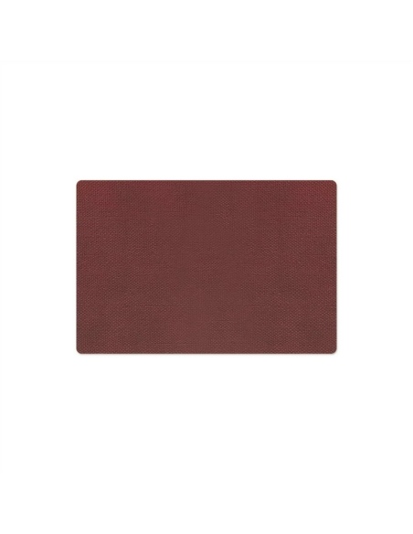 PLACEMATS 45x30 cm personalized | single piece | JUTE BURGUNDY