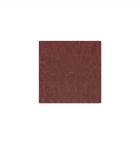 PLACEMATS 32x32 cm personalized | single piece | JUTE BURGUNDY