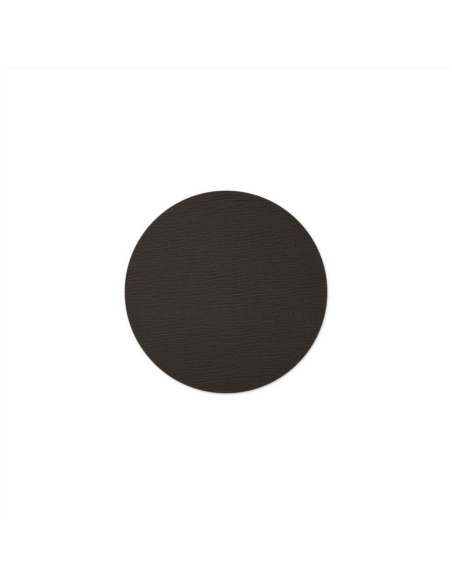 ROUND PLACEMATS 32 cm personalized | single piece | CHEF BROWN