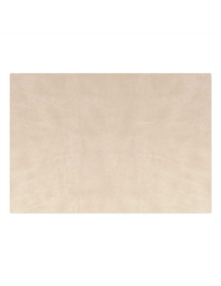 PLACEMATS 65x45 cm personalized | single piece | JUTE IVORY