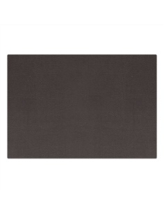 PLACEMATS 65x45 cm personalized | single piece | JUTE BLACK