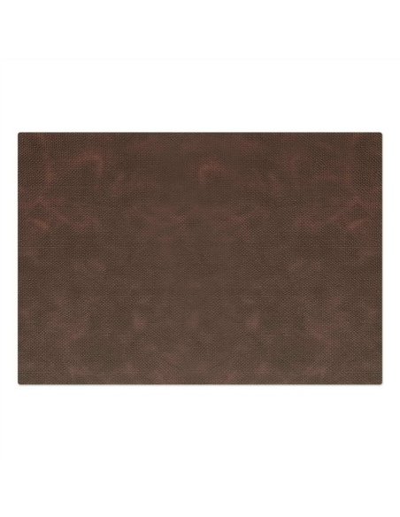 PLACEMATS 65x45 cm personalized | single piece | JUTE BROWN