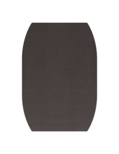 PLACEMATS 65x45 cm RUNNER personalized | single piece | JUTE BLACK