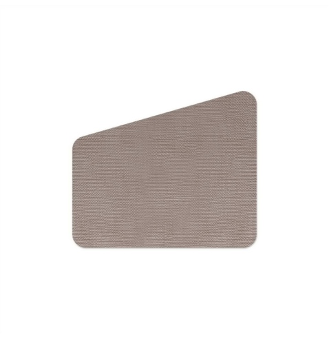 PLACEMATS 40x34 cm TRAPEZIO personalized | single piece | JUTE GREY