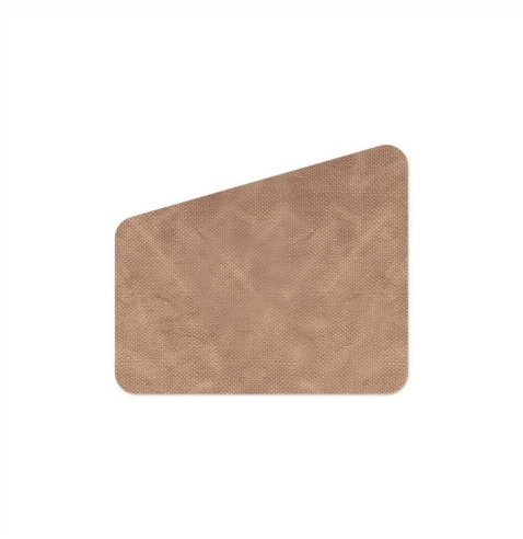 PLACEMATS 40x34 cm TRAPEZIO personalized | single piece | JUTE CAMEL