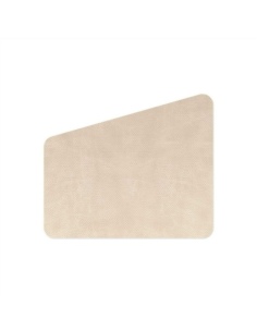 PLACEMATS 47x40 cm TRAPEZIO personalized | single piece | JUTE IVORY