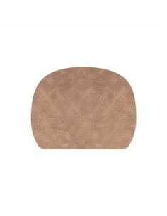 PLACEMATS 45x35 cm UNICA personalized | single piece | JUTE CAMEL