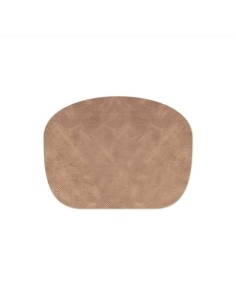 PLACEMATS 45x34 cm POUF personalized | single piece | JUTE CAMEL