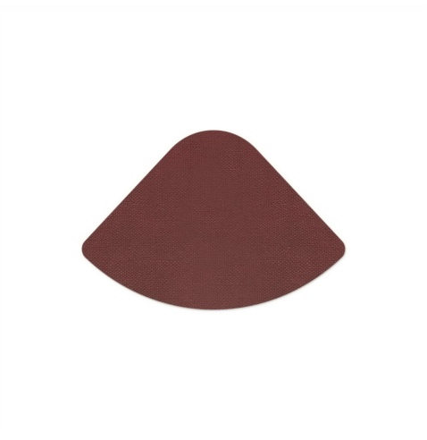 PLACEMATS 44x30 cm PETALO personalized | single piece | JUTE BURGUNDY