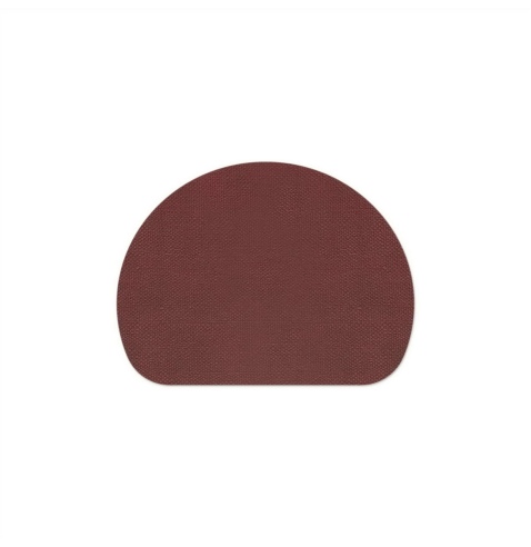 PLACEMATS 40x30 cm SOLE personalized | single piece | JUTE BURGUNDY