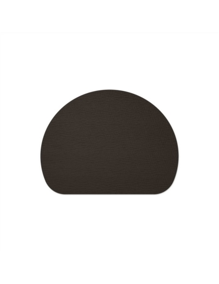 PLACEMATS 45x34 cm SOLE personalized | single piece | CHEF BROWN