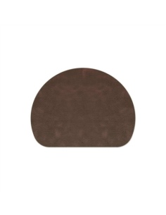 PLACEMATS 45x34 cm SOLE personalized | single piece | JUTE BROWN