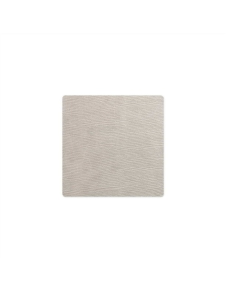 PLACEMATS 32x32 cm personalized | single piece | LIGHT JUTA WHITE OYST