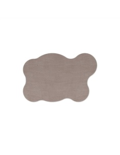 PLACEMATS 44x29 cm BLOB personalized | single piece | JUTE GREY
