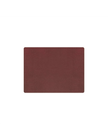 PLACEMATS 40x30 cm personalized | single piece | JUTE BURGUNDY