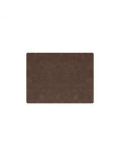 PLACEMATS 40x30 cm personalized | single piece | JUTE BROWN