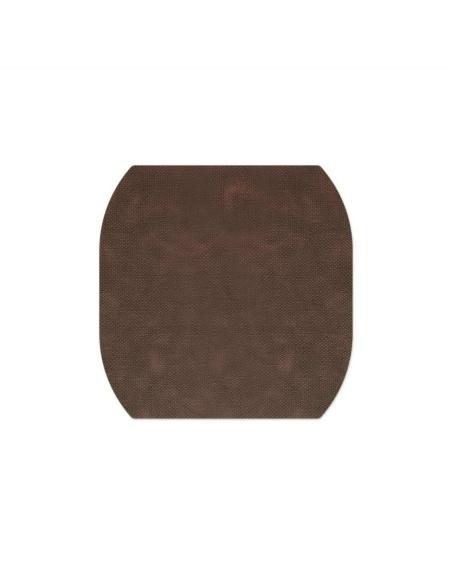 PLACEMATS 40x40 cm RUNNER personalized | single piece | JUTE BROWN
