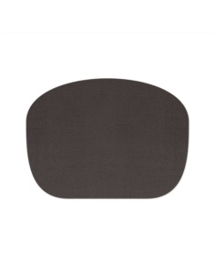 PLACEMATS 54x40 cm POUF personalized | single piece | JUTE BLACK