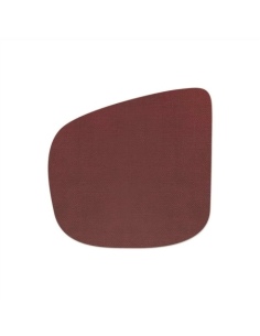 PLACEMATS 45x44 cm GOCCIA personalized | single piece | JUTE BURGUNDY