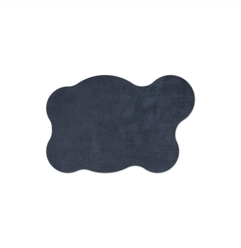 PLACEMATS 44x29 cm BLOB personalized | single piece | LIGHT JUTA BLUEB