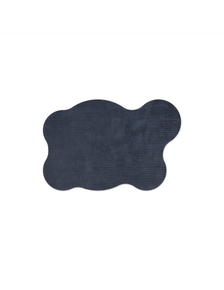 PLACEMATS 44x29 cm BLOB personalized | single piece | LIGHT JUTA BLUEB
