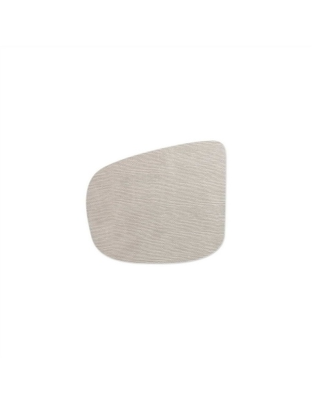 PLACEMATS 32x28 cm GOCCIA personalized | single piece | LIGHT JUTA WHI