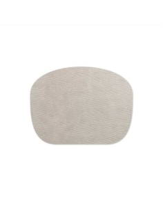 PLACEMATS 45x34 cm POUF personalized | single piece | LIGHT JUTA WHITE