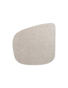 PLACEMATS 45x44 cm GOCCIA personalized | single piece | LIGHT JUTA WHI