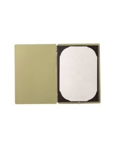 Porta Menu A5 (16,5x23,1 cm) senza etichetta cornicetta (4 facciate) e 2