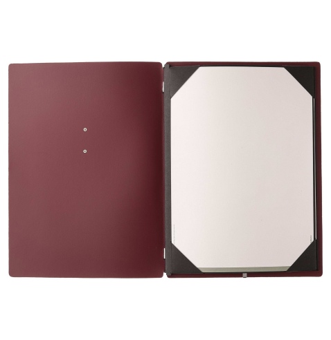 menu holder A4 (23,2x31,8 cm) METAL label "menu" frame (4 sides) CHEF 