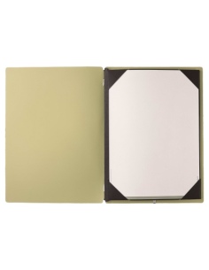 Porta Menu A4 (23,2x31,8 cm) senza etichetta cornicetta (4 facciate) e 2