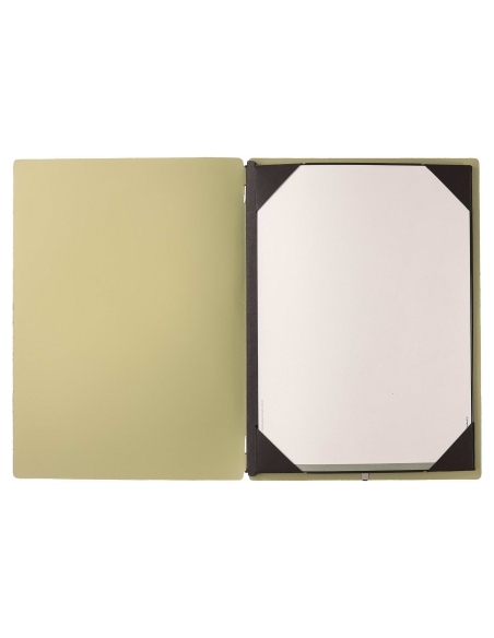 menu holder A4 (23,2x31,8 cm) without label frame (4 sides) CHEF SAGE