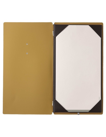 menu holder A4 SLIM (17,4x31,8 cm) METAL label "menu" frame (4 sides) 