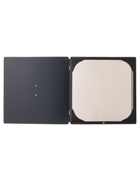 menu holder QUADRATO (23x23,1 cm) METAL label "menu" frame (4 sides) C