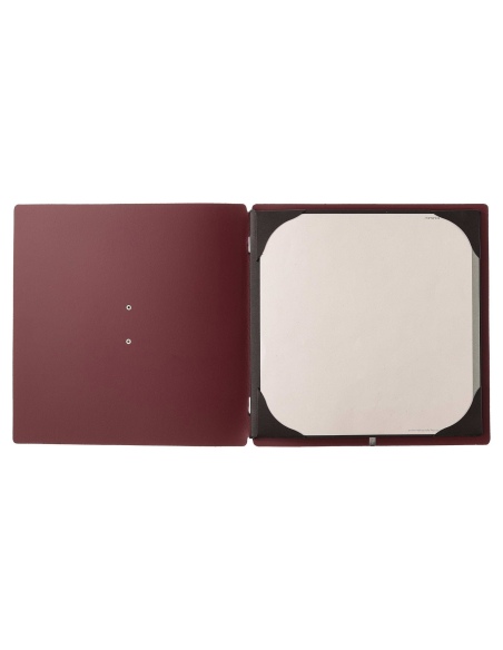 menu holder QUADRATO (23x23,1 cm) METAL label "menu" frame (4 sides) C