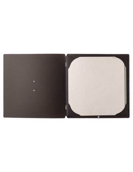 menu holder QUADRATO (23x23,1 cm) METAL label "menu" frame (4 sides) C
