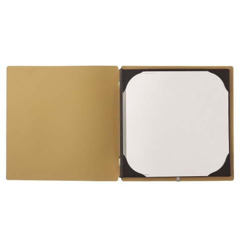 menu holder QUADRATO (23x23,1 cm) without label frame (4 sides) CHEF O