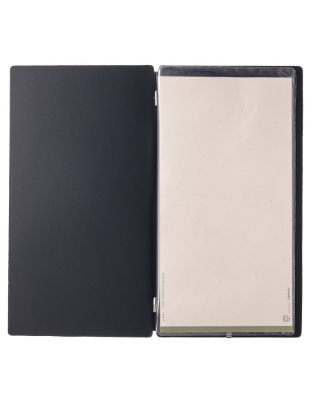 Porta Menu A4 SLIM (17,4x31,8 cm) senza etichetta 2 buste (4 facciate)
