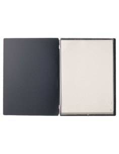 menu holder A4 (23,2x31,8 cm) BLUE hot stamping 2 envelopes (4 sides)  2