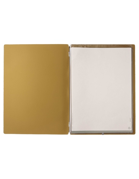 menu holder A4 (23,2x31,8 cm) hot stamping 2 envelopes (4 sides) CHEF 