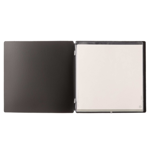 menu holder QUADRATO (23x23,1 cm) hot stamping 2 envelopes (4 sides) C