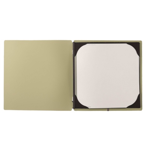 menu holder QUADRATO (23x23,1 cm) hot stamping frame (4 sides) CHEF SA
