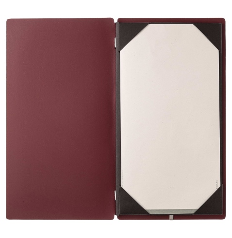 menu holder A4 SLIM (17,4x31,8 cm) hot stamping frame (4 sides) CHEF B