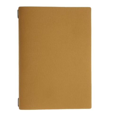 menu holder A4 (23,2x31,8 cm) without label frame (4 sides) CHEF OCHER